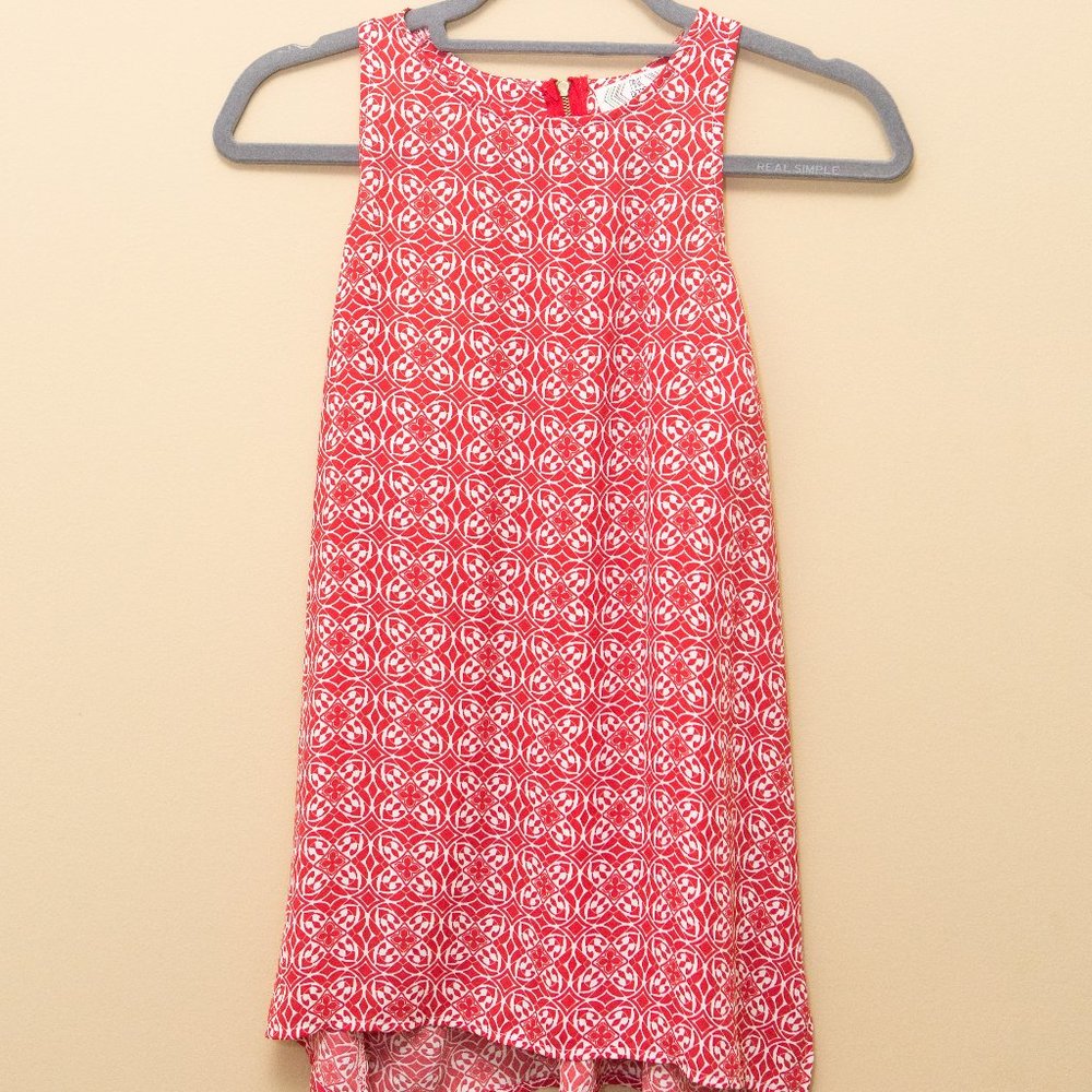 Summery Red Dressy Tank Top ❤️